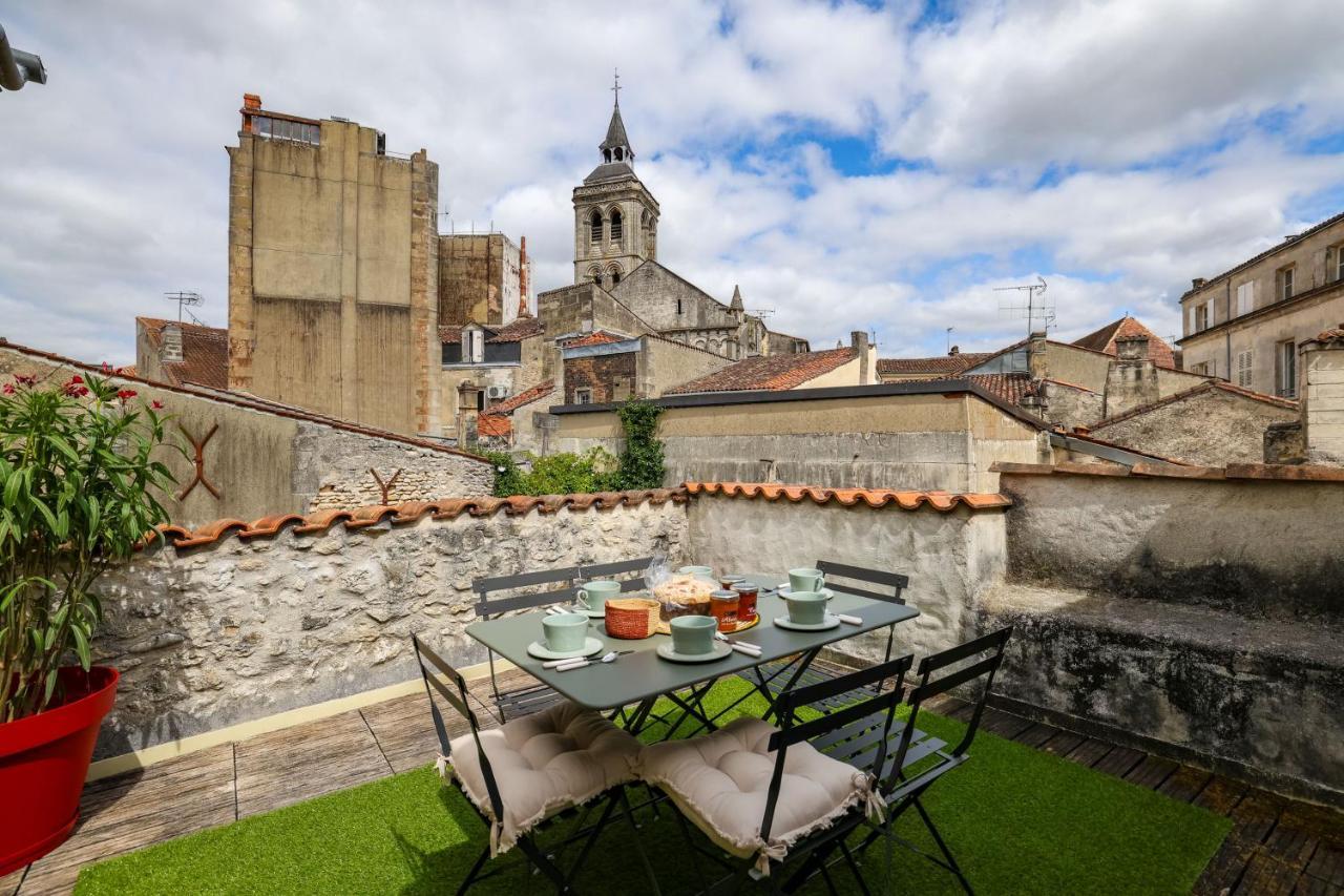Appartement Tour Du Palais #Terrasse #Vue à Cognac Extérieur photo